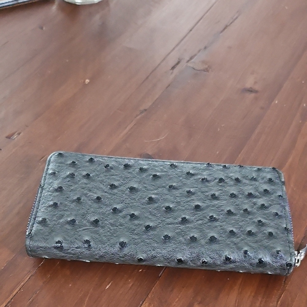 Elegant Black Textured Wallet